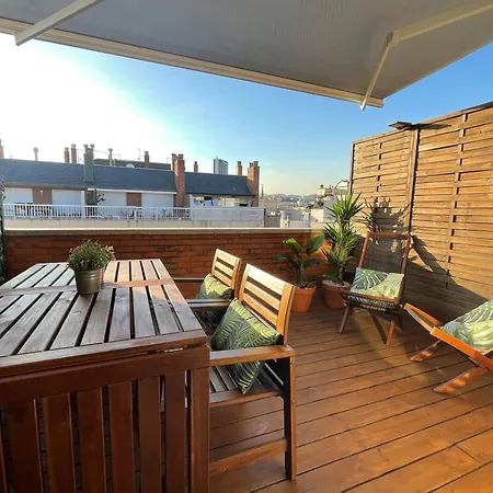 Penthouse With Private Terrace In The Center バルセロナ