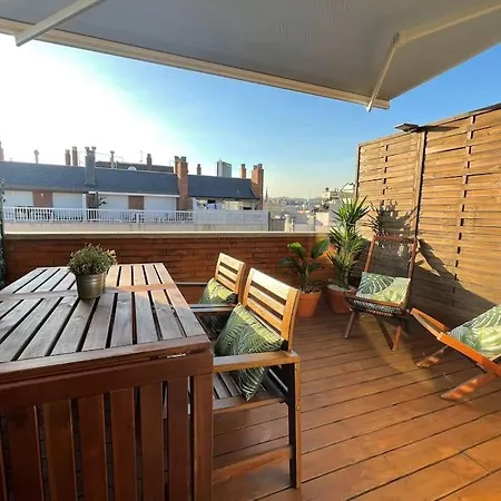 Penthouse With Private Terrace In The Center バルセロナ